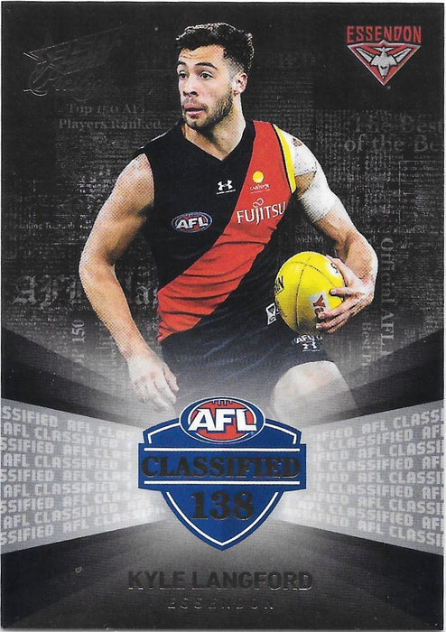 Kyle Langford, Black Classified, 2022 Select AFL Prestige