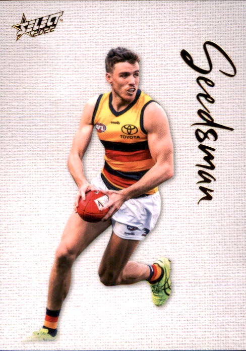 Paul Seedsman, Blank Canvas, 2022 Select AFL Footy Stars