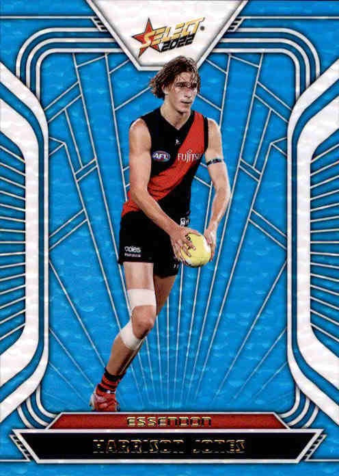 Harrison Jones, #127, Fractured Arctic Blue, 2022 Select AFL Footy Stars