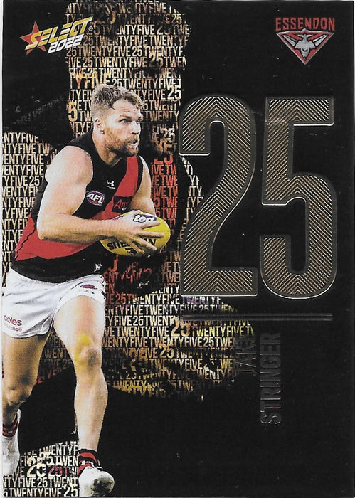 Jake Stringer, Numbers Midnight, 2022 Select AFL Footy Stars Jumbo