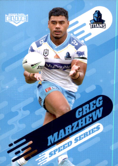 Greg, Marzhew, Speed Series, 2022 TLA Elite NRL Rugby League