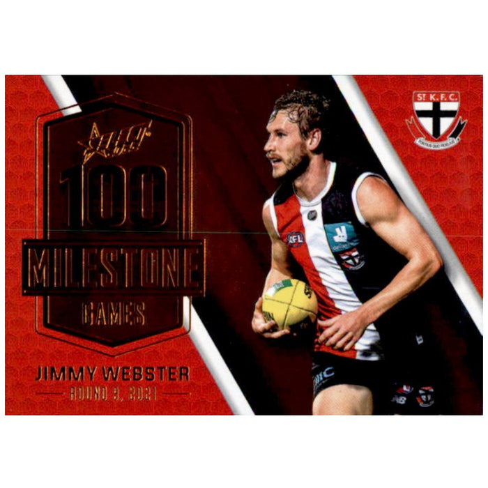 Jimmy Webster, Milestone, 2022 Select AFL Footy Stars