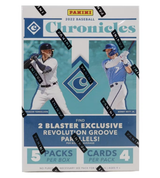 2022 Panini Chronicles Baseball 5-Pack Blaster Box