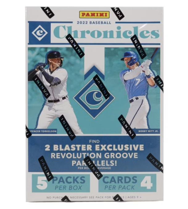 2022 Panini Chronicles Baseball 5-Pack Blaster Box