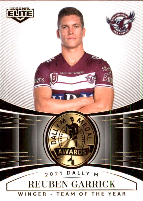 Reuben Garrick, Dally M Awards, 2022 TLA Elite NRL Rugby League