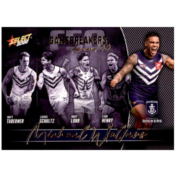 Michael Walters, Gamebreakers Forward 50, 2022 Select AFL Footy Stars