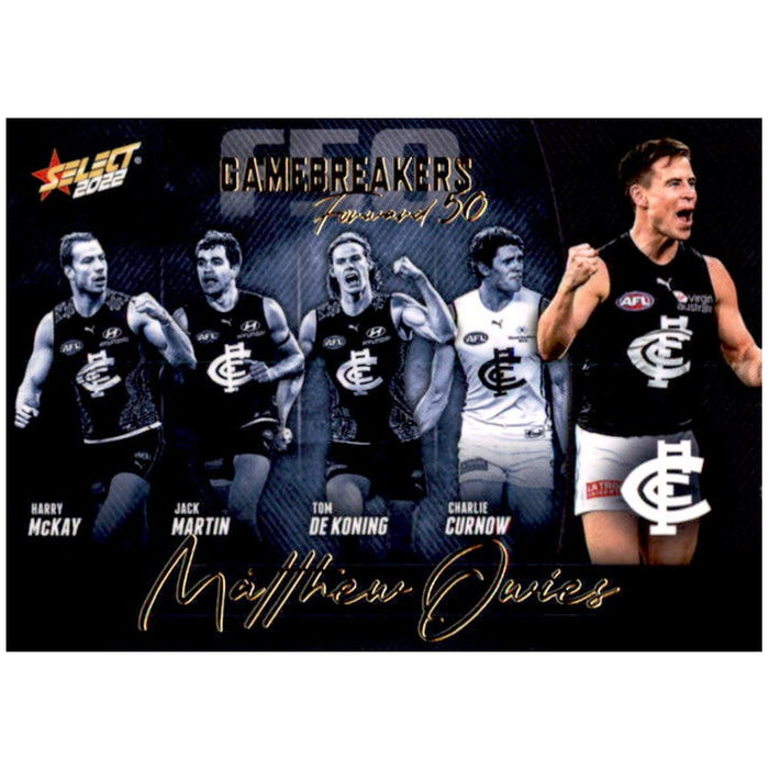 Matthew Owies, Gamebreakers Forward 50, 2022 Select AFL Footy Stars