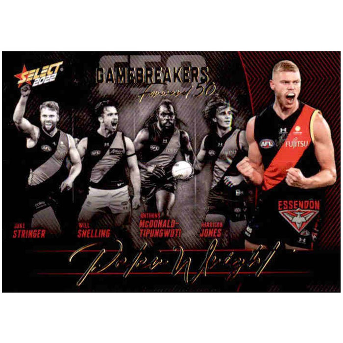 Peter Wright, Gamebreakers Forward 50, 2022 Select AFL Footy Stars