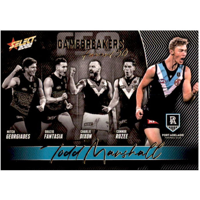 Todd Marshall, Gamebreakers Forward 50, 2022 Select AFL Footy Stars