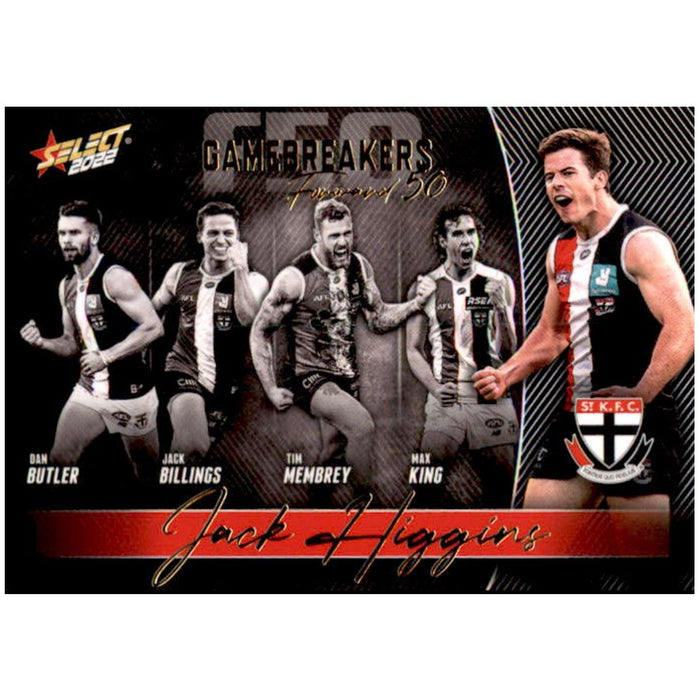 Jack Higgins, Gamebreakers Forward 50, 2022 Select AFL Footy Stars