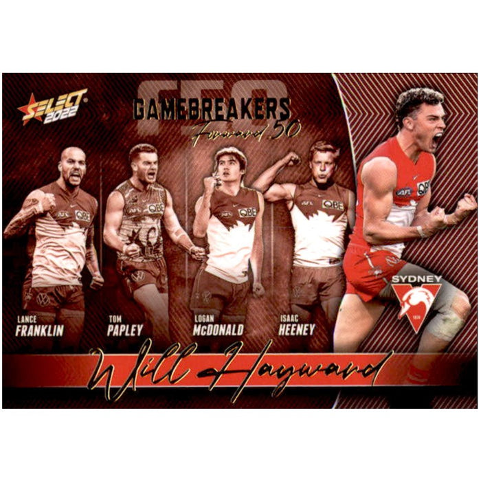 Will Hayward, Gamebreakers Forward 50, 2022 Select AFL Footy Stars