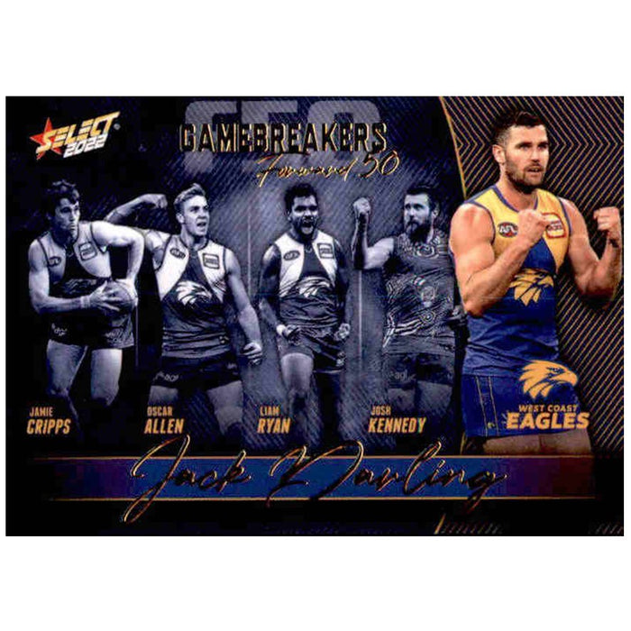 Jack Darling, Gamebreakers Forward 50, 2022 Select AFL Footy Stars