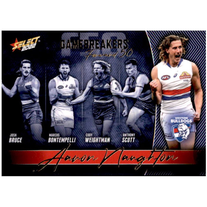 Aaron Naughton, Gamebreakers Forward 50, 2022 Select AFL Footy Stars