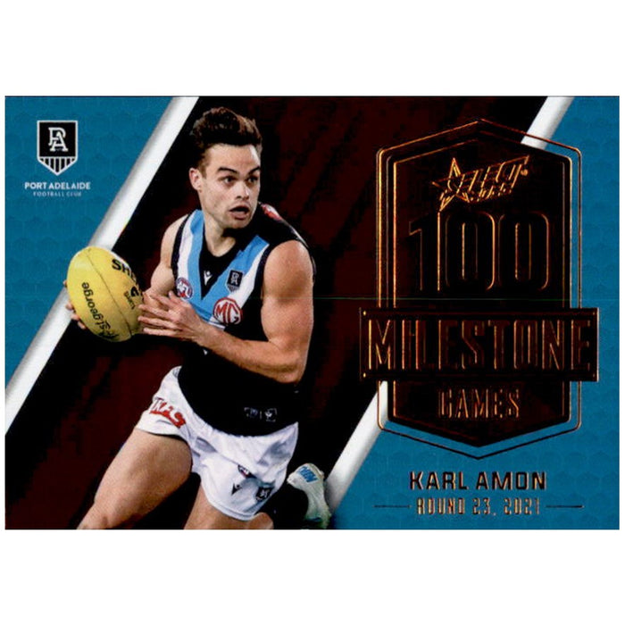 Karl Amon, Milestone, 2022 Select AFL Footy Stars