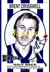 North Melbourne Kangaroos 1975 Premiers Card Set by Noel