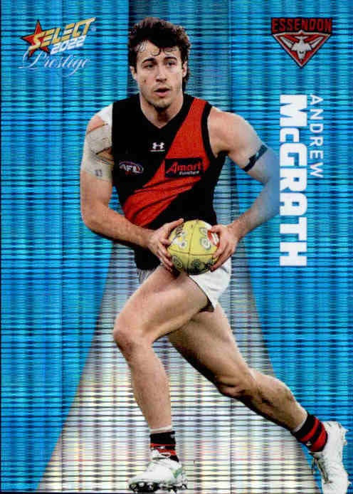 Andrew McGrath, Blue Parallel, 2022 Select AFL Prestige