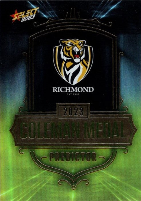 Richmond Tigers, Gold Coleman Predictor, 2023 Select AFL Footy Stars