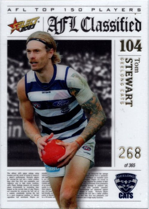 Tom Stewart, AFL Classified, 2023 Select AFL Footy Stars #268