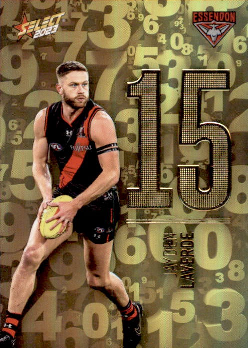 Jayden Laverde, Numbers, 2023 Select AFL Footy Stars