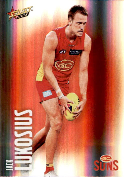 Jack Lukosius, 87, Parallel, 2023 Select AFL Footy Stars