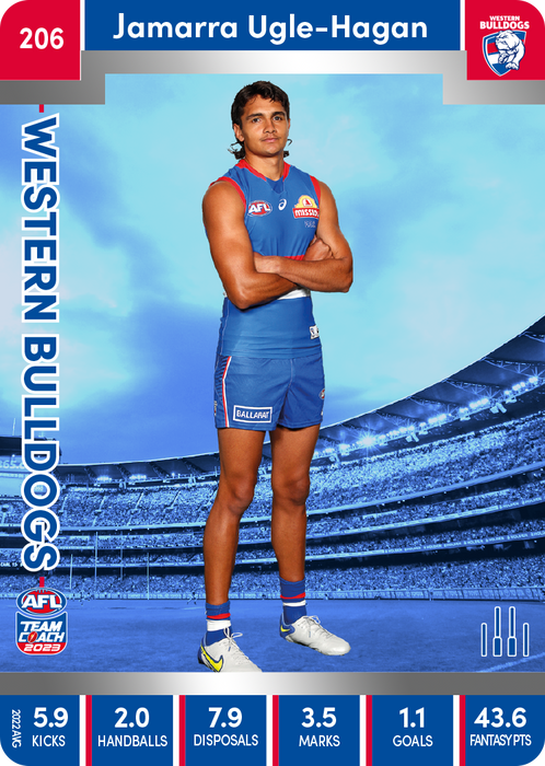 JamarraUgle-Hagan, 206, Silver Parallel, 2023 Teamcoach AFL