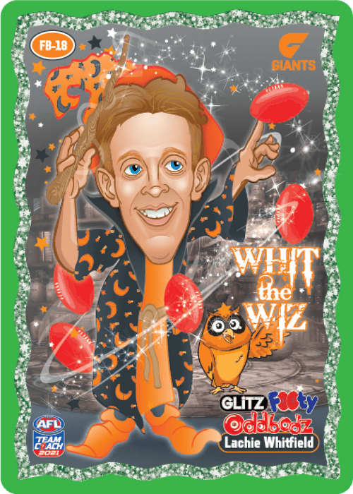 Lachie Whitfield, Glitter Footy Oddbodz, 2021 Teamcoach AFL