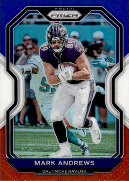 Mark Andrews, Red White Blue Prizm, 2020 Panini Prizm Football NFL