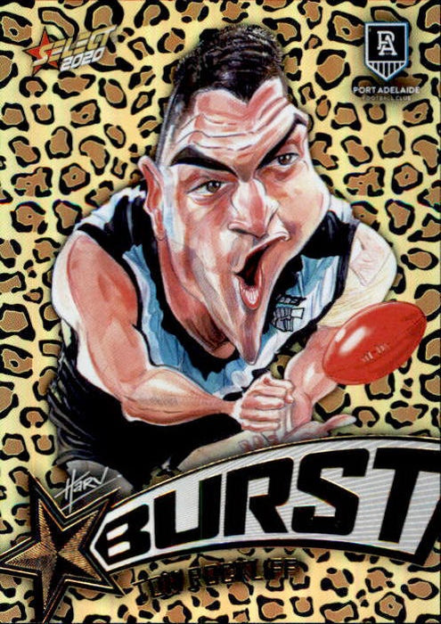 Tom Rockliff, Leopard Starburst, 2020 Select AFL Footy Stars