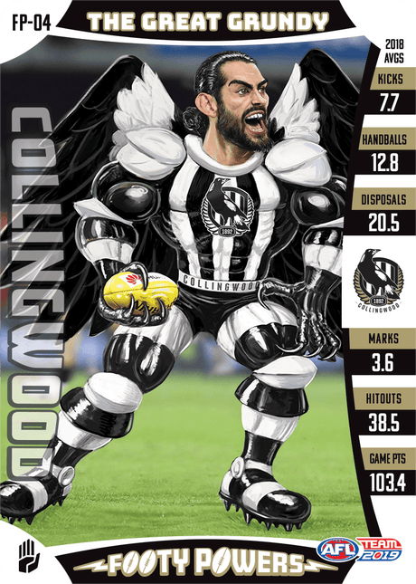 Brodie Grundy, Footy Powers, 2019 Teamcoach AFL