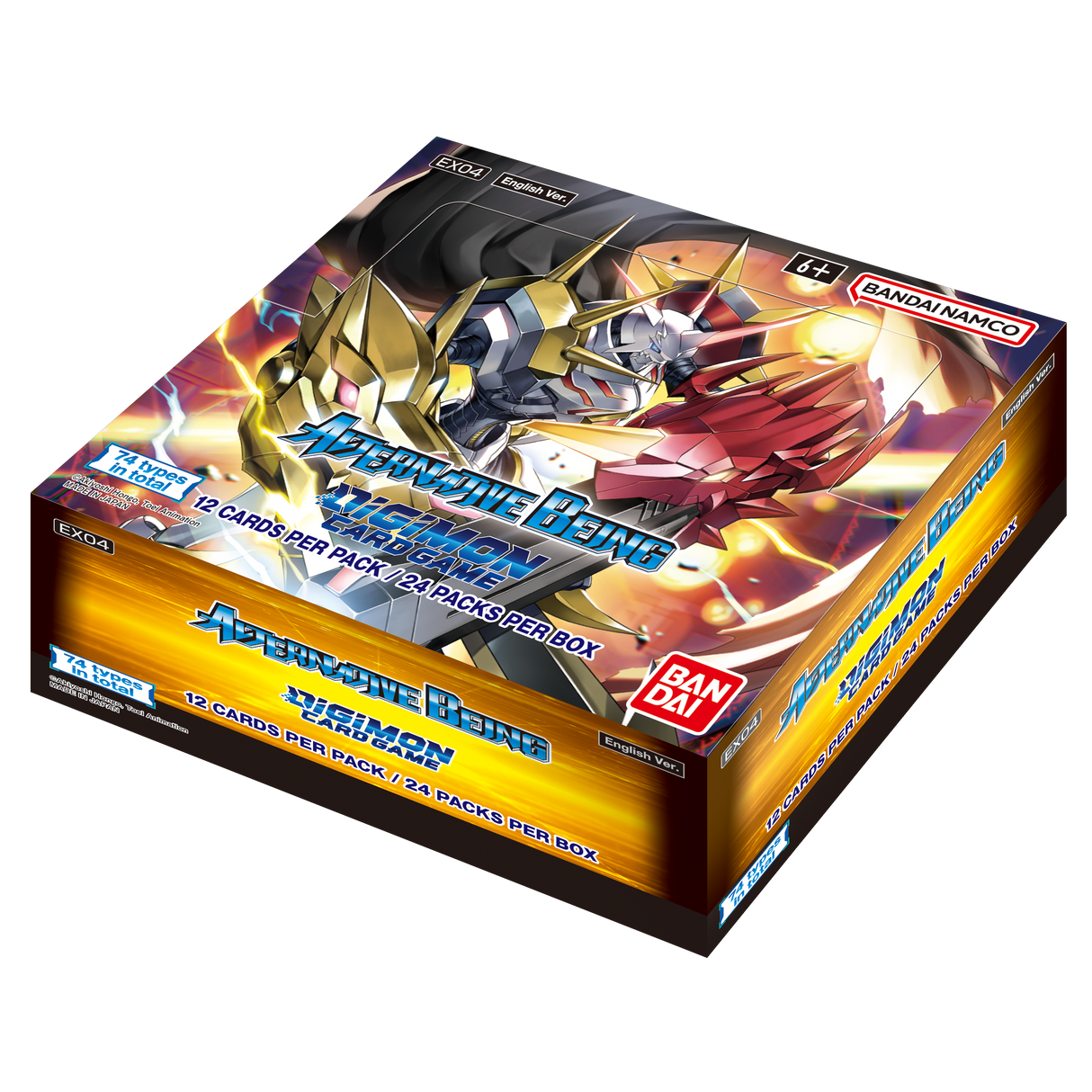 Digimon Card Game Alternative Being [EX-04] Booster Box