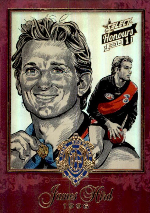 James Hird, Brownlow Sketch, 2014 Select AFL Honours 1