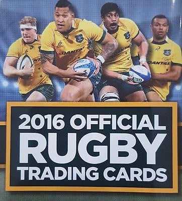 2016 Tap'n'play Official ARU Rugby, Sealed Box of Cards