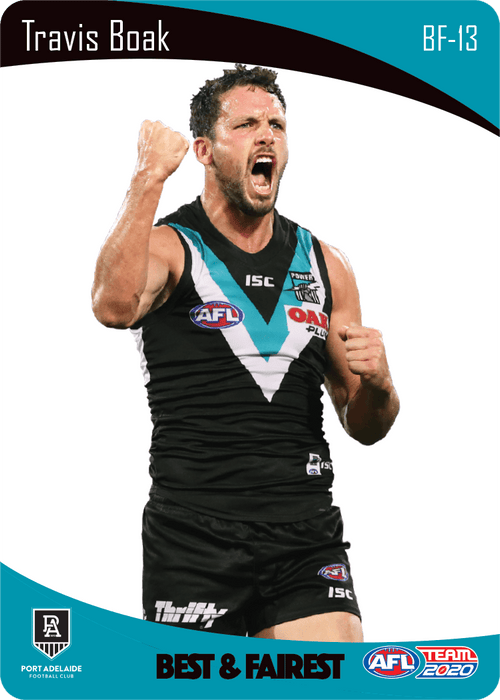 Travis Boak, Best & Fairest, 2020 Teamcoach AFL