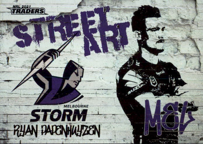 Ryan Papenhuyzen, Street Art, 2021 TLA Traders NRL