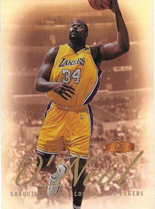 Shaquille O'Neal, 1999-00 Fleer Flair Showcase Basketball NBA