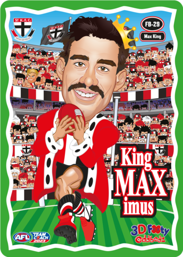 Max King, 3D Footy Oddbodz, 2023 Teamcoach AFL