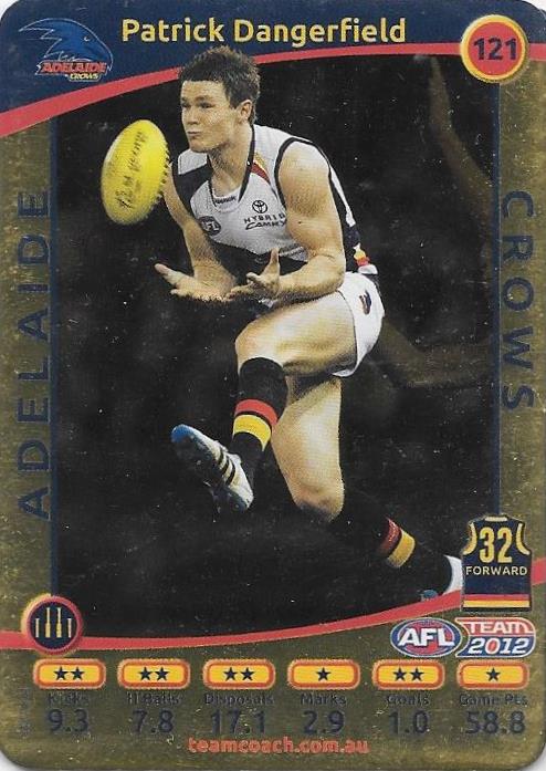 Patrick Dangerfield, Gold, 2012 Teamcoach AFL