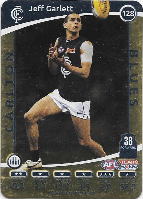 Jeff Garlett, Gold, 2012 Teamcoach AFL