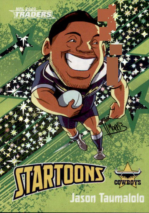 Jason Taumalolo, Green Startoons, 2020 TLA Traders NRL