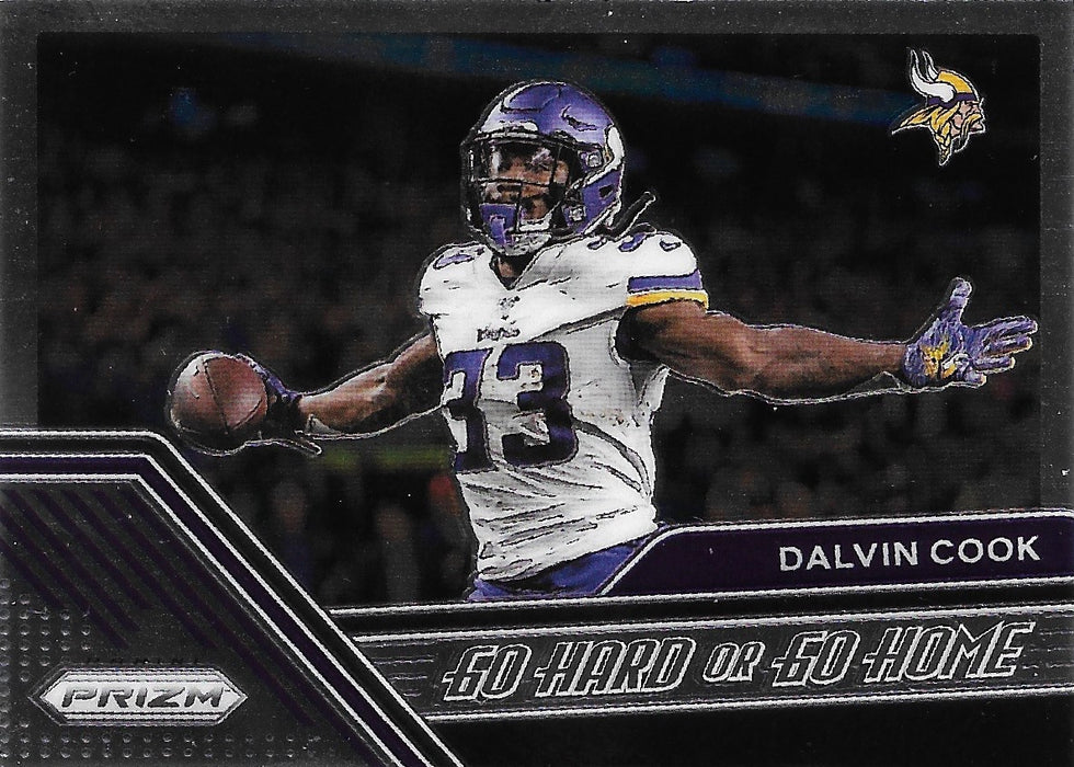 Dalvin Cook, Go Hard or Go Home, 2020 Panini Prizm Football NFL