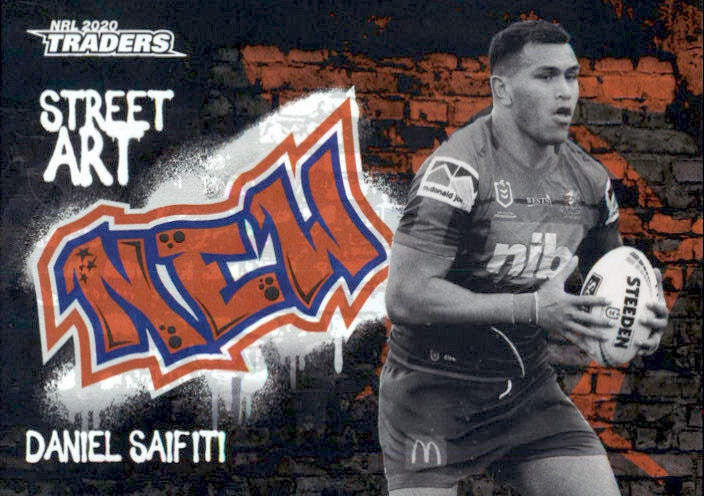 Daniel Saifiti, Black Street Art, 2020 TLA Traders NRL