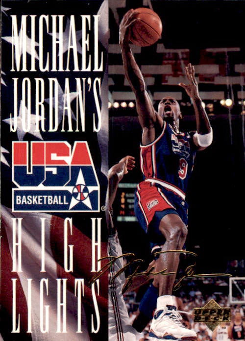 Michael Jordan, 1994-95 UD USA Highlights, JH2