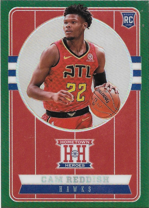 Cam Reddish, RC, Green Hometown Heroes, 2019-20 Panini Chronicles NBA Basketball