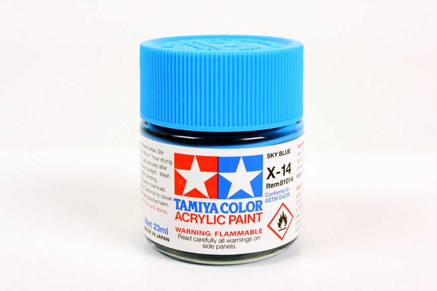 TAMIYA ACRYLIC MINI X-14 SKY BLUE 10ml