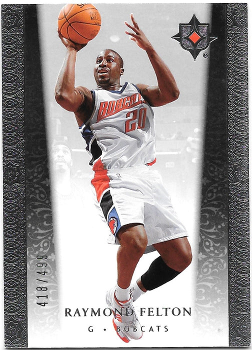 Raymond Felton, 2006-07 UD Ultimate Collection Basketball NBA