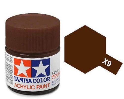 TAMIYA ACRYLIC MINI X-9 BROWN 10ml