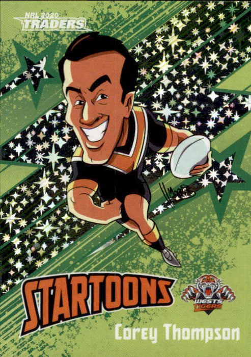 Corey Thompson, Green Startoons, 2020 TLA Traders NRL