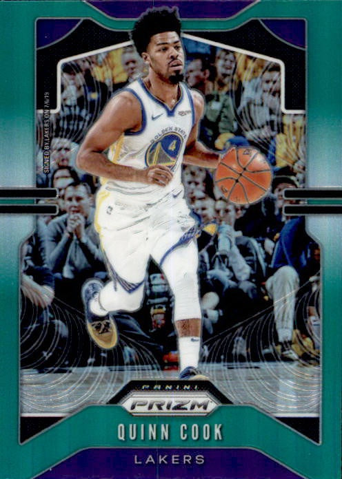 Quinn Cook, 2019-20 Prizm Basketball GREEN Refractor