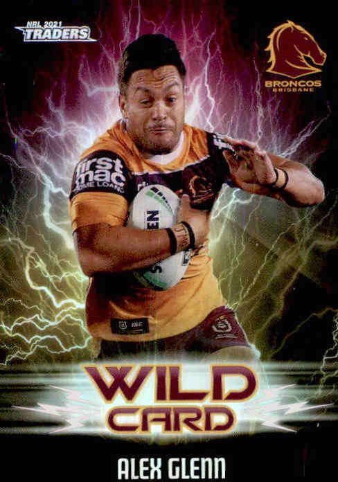 Alex Glen, Wild Card, 2021 TLA Traders NRL