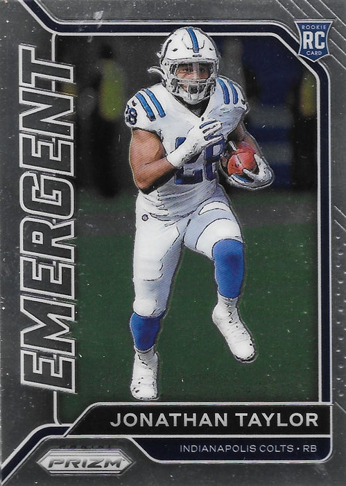 Jonathan Taylor, Emergent, 2020 Panini Prizm Football NFL